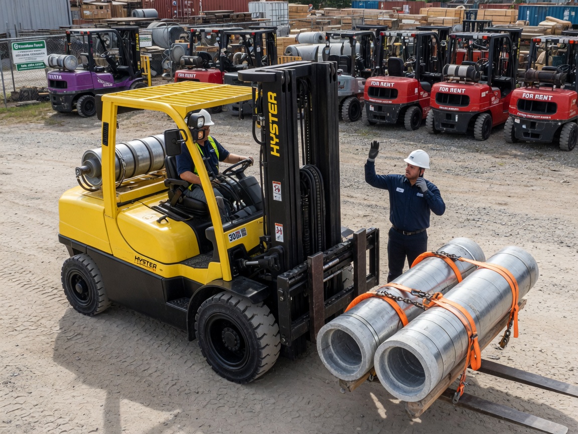 High Capacity Forklift Rental services