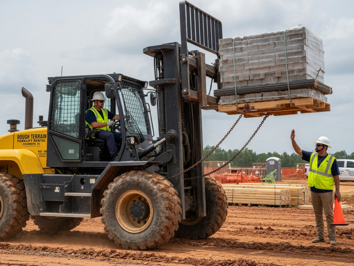 Rough Terrain Forklift Rental services